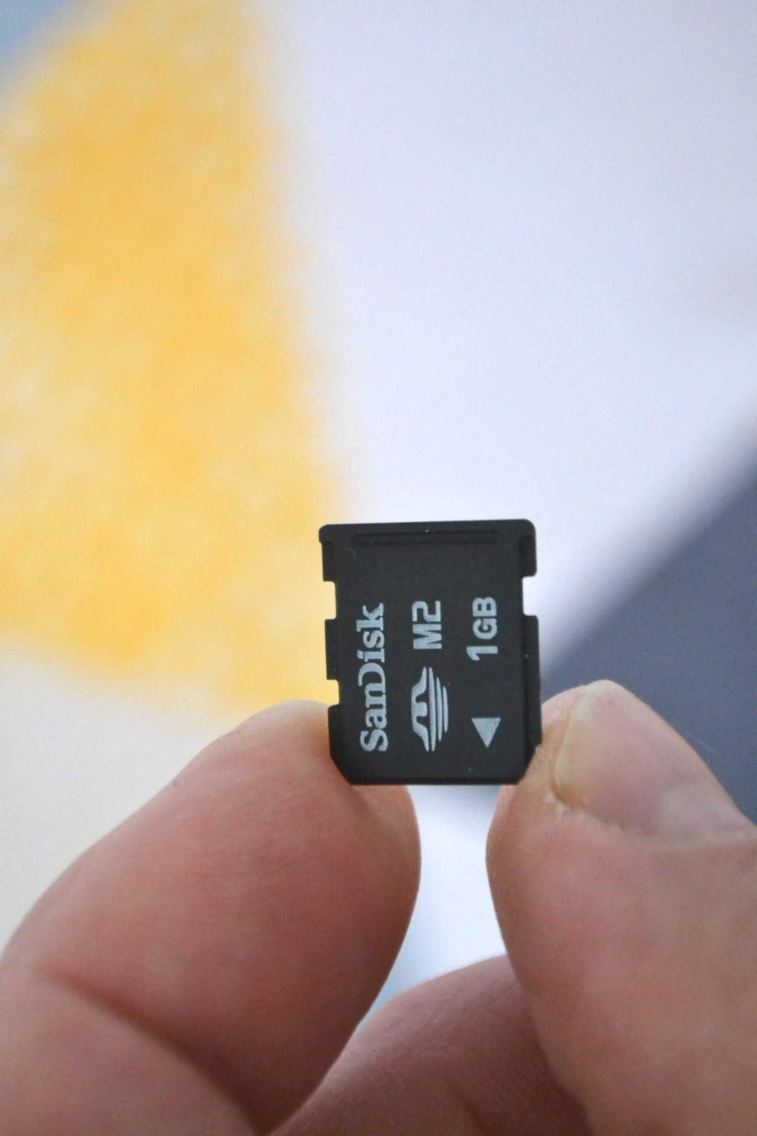 karta pamięci SANDISK M2 1GB stara retro sprawna błyskawicznie 24h