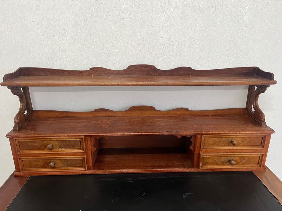 Secretária de Madeira Antiga