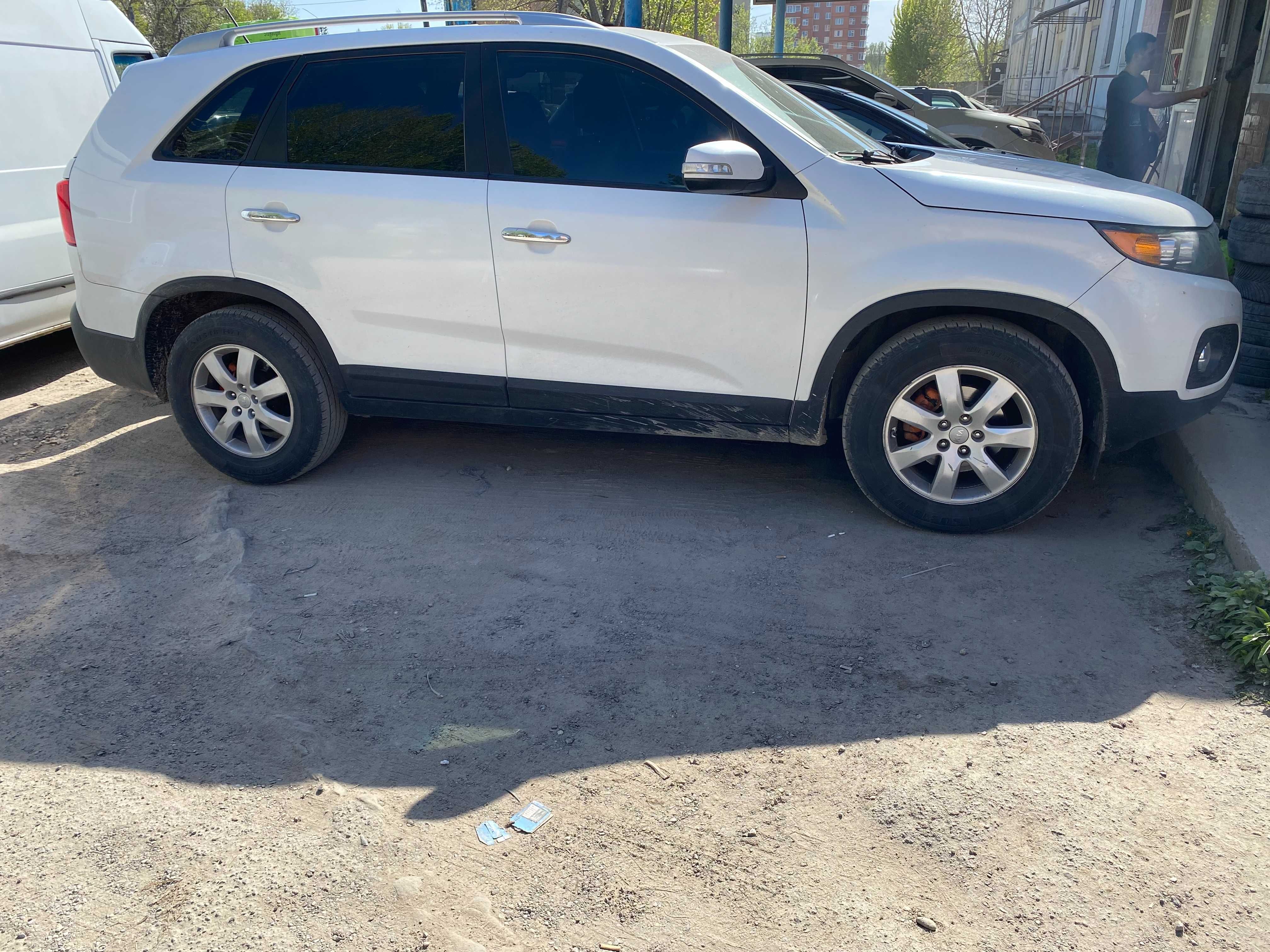 Диски  титани kia/hyundai r17, 5.114.3+ 4 шини