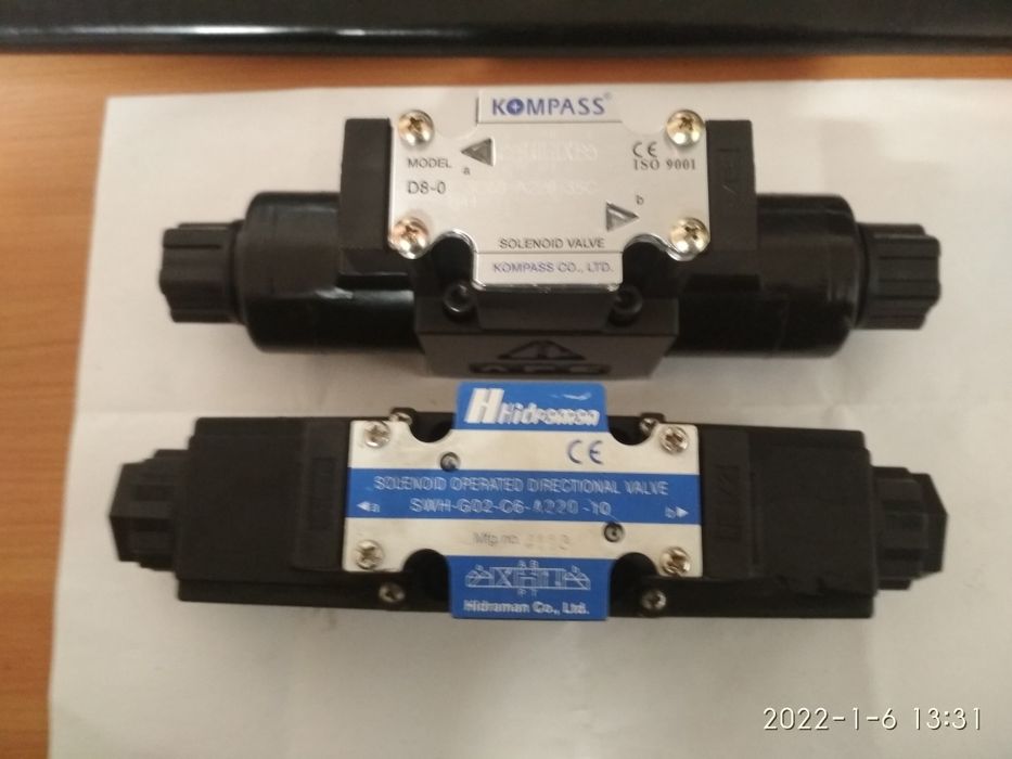 Электромагнитный клапан SWH-G02-C6-AC220V-10 (соленоид)