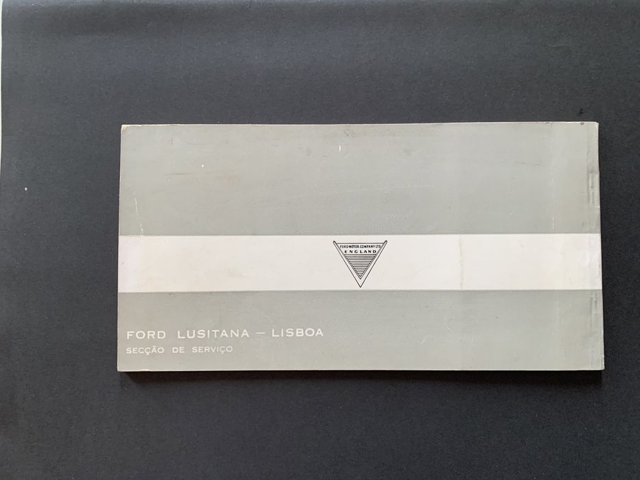 Manual de nanutenção e garantia Ford Cortina