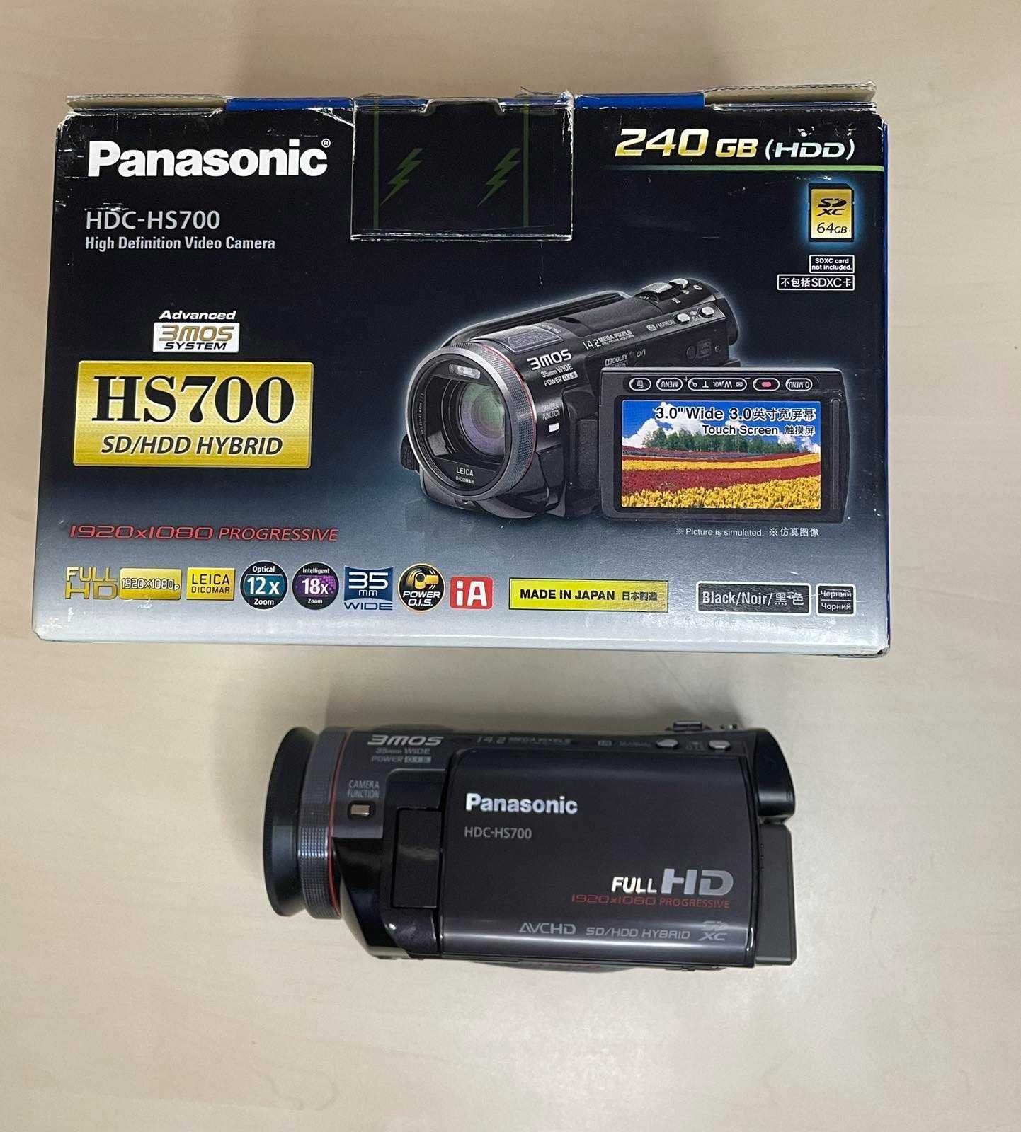 Відеокамера Panasonic HDC-HS700 SD/HDD HYBRID