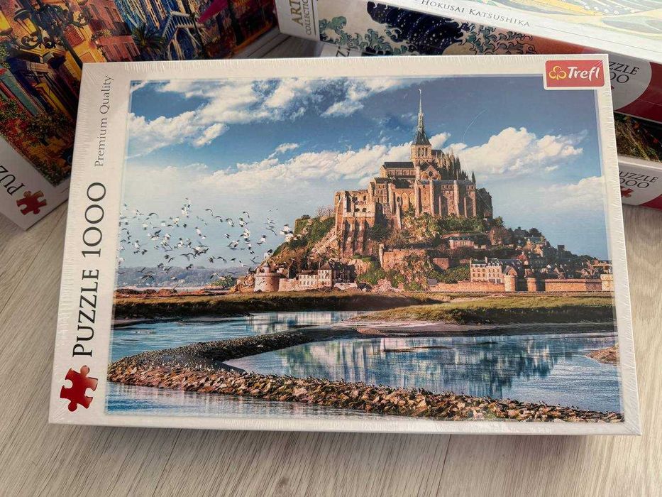 ПАЗЛ Trefl 1000 "Mount-Saint Michel, France"