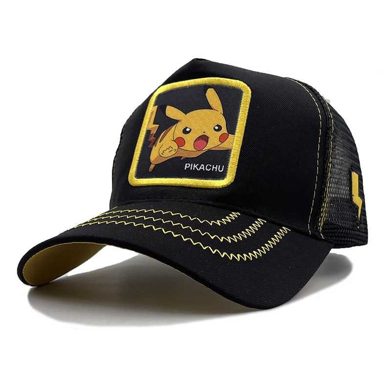 Pokemon Czapka z daszkiem bejsbolówka czarna Pikachu Hit Lata