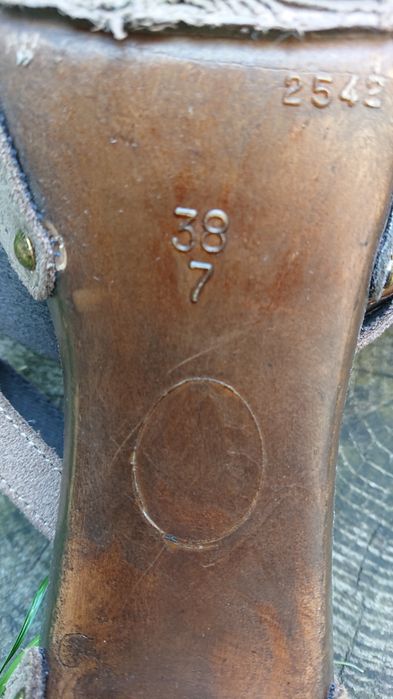 Venezia szare skórzane sandały sandałki drewniaki.