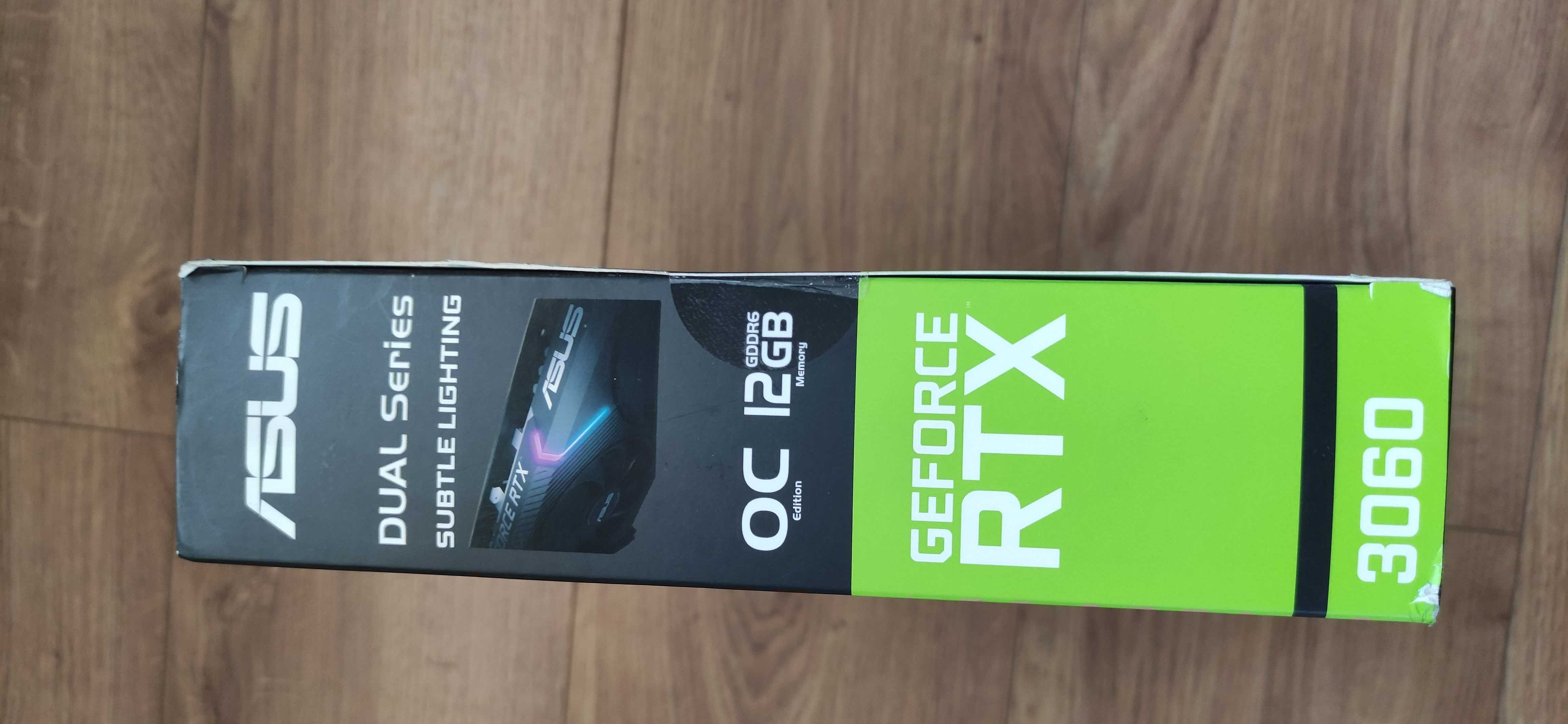 ASUS Rtx 3060 12GB Nowa karta graficzna (Zaplombowana)