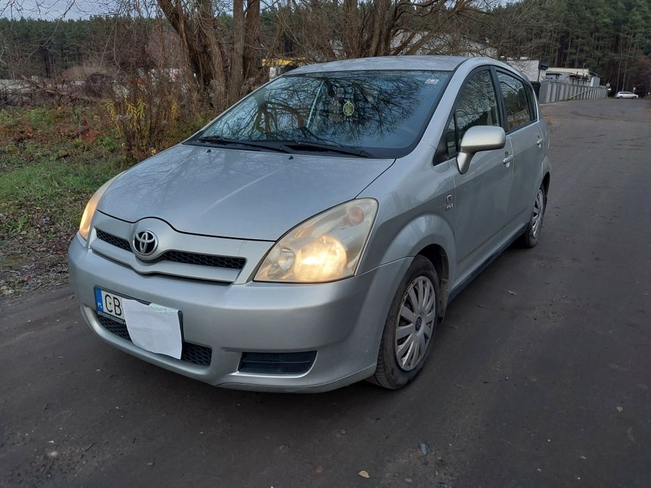 Toyota corolla verso 2004r, 1,8l, 129 KM, benzyna +lpg