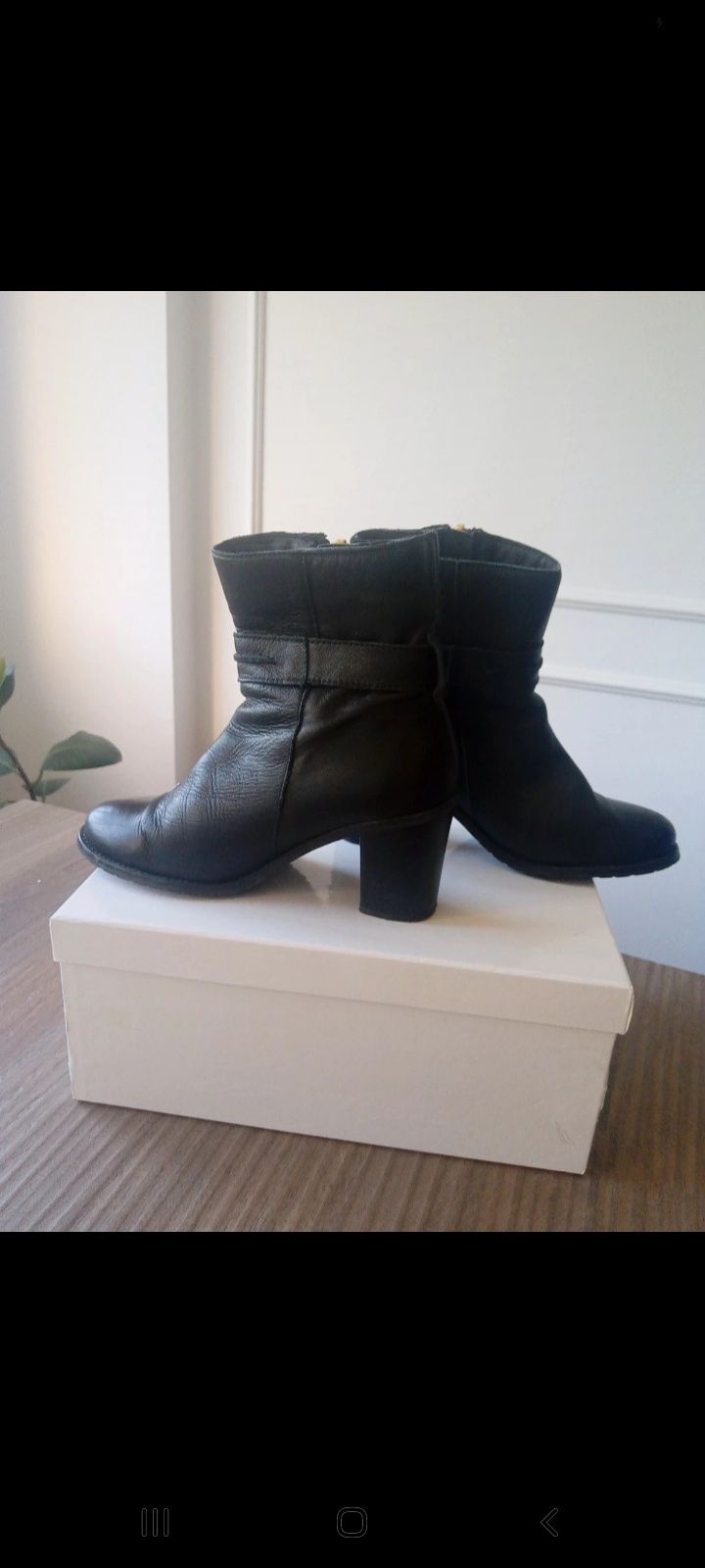 Botas em pele fabrico espanhol 39