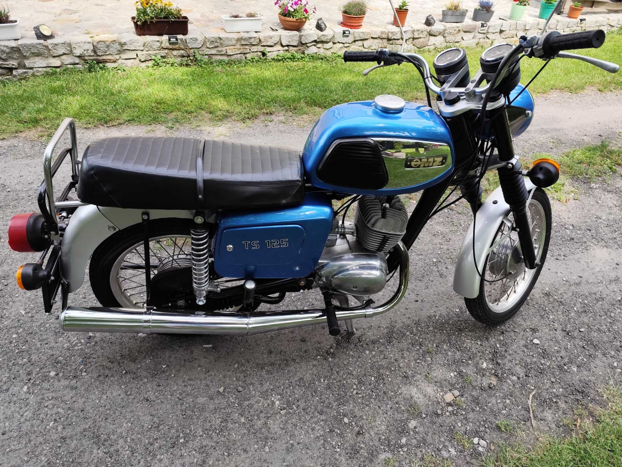 MZ ts 125 odrestaurowana