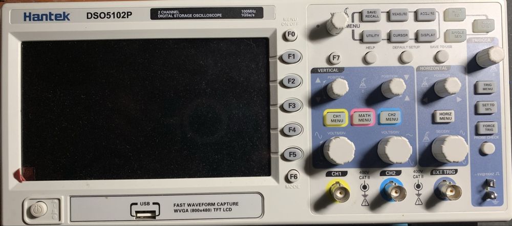 Осциллограф hantek 5102p