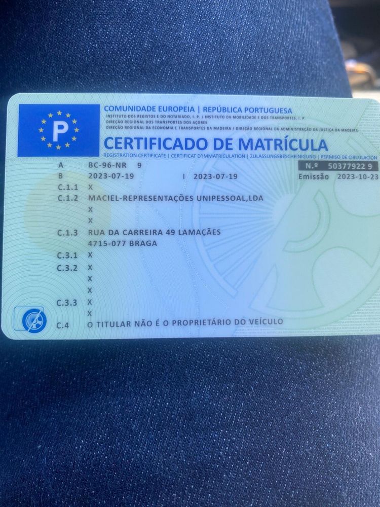 Citroën Berlingo 1.5 BlueHDi | 3 Lugares | Ideal para trabalho