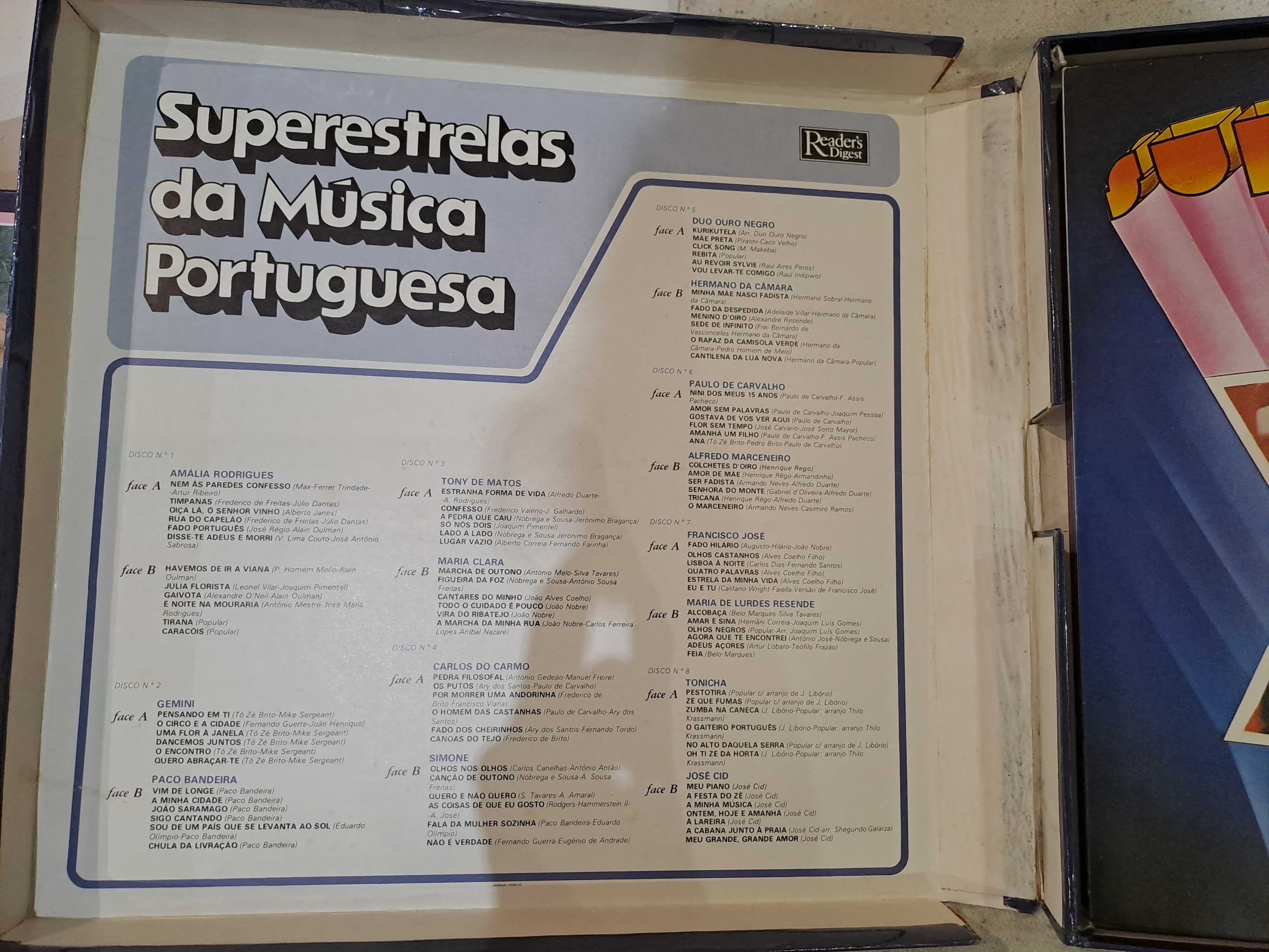 Vinis "Superestrelas da música portuguesa"