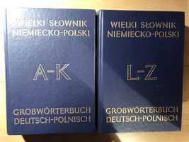 Wielki Słownik Niemiecko-Polski dwa tomy
