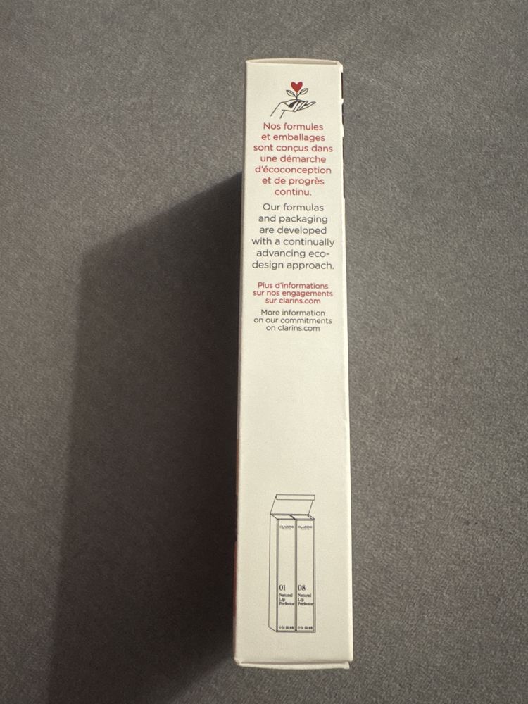 Clarins Lip Perfector 2x12ml rose & plum