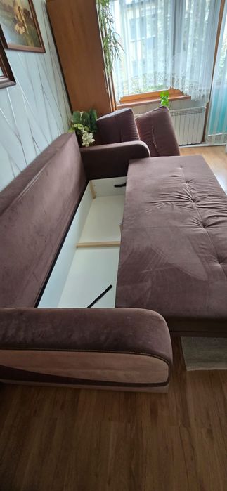 Kanapa sofa rozkładana duży pojemnik stan super