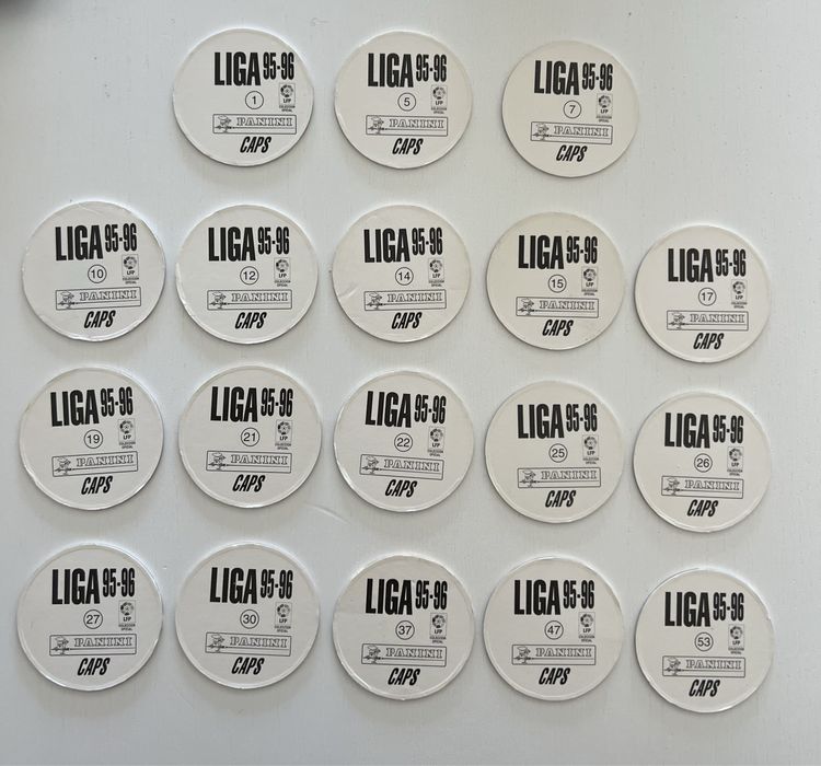 Tazos - Futebol Liga 95-96 (panini)