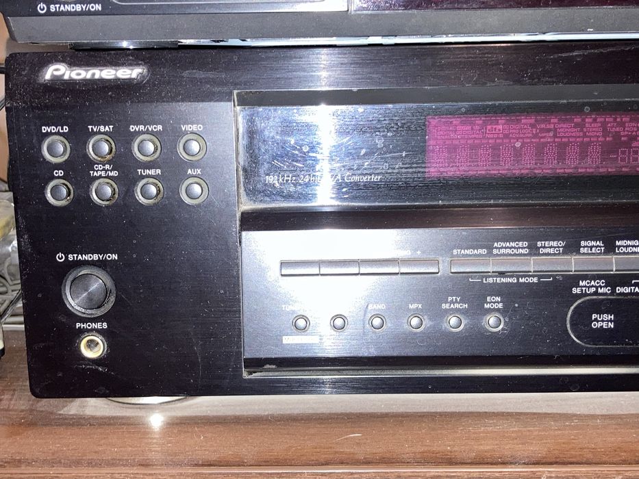 DVD плеер XORO  с караоке, Ресивер Pioneer VSX- D814