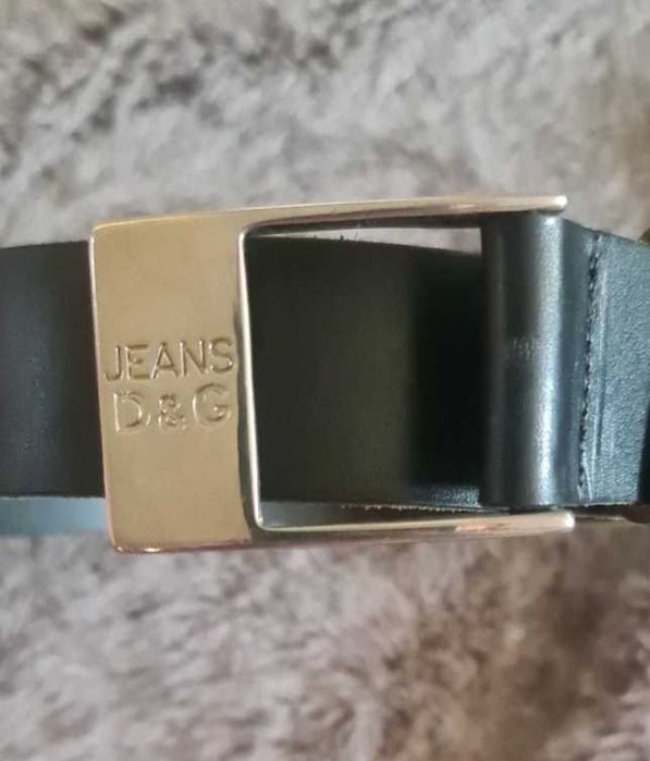 Ремінь ремень пояс DOLCE & GABBANA Італія шкіра оригінал