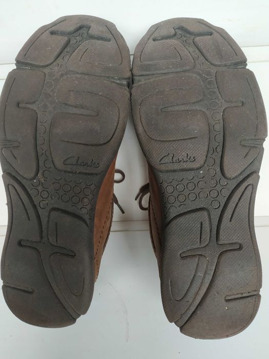 Clarks active air кожа нубук 43-44р.