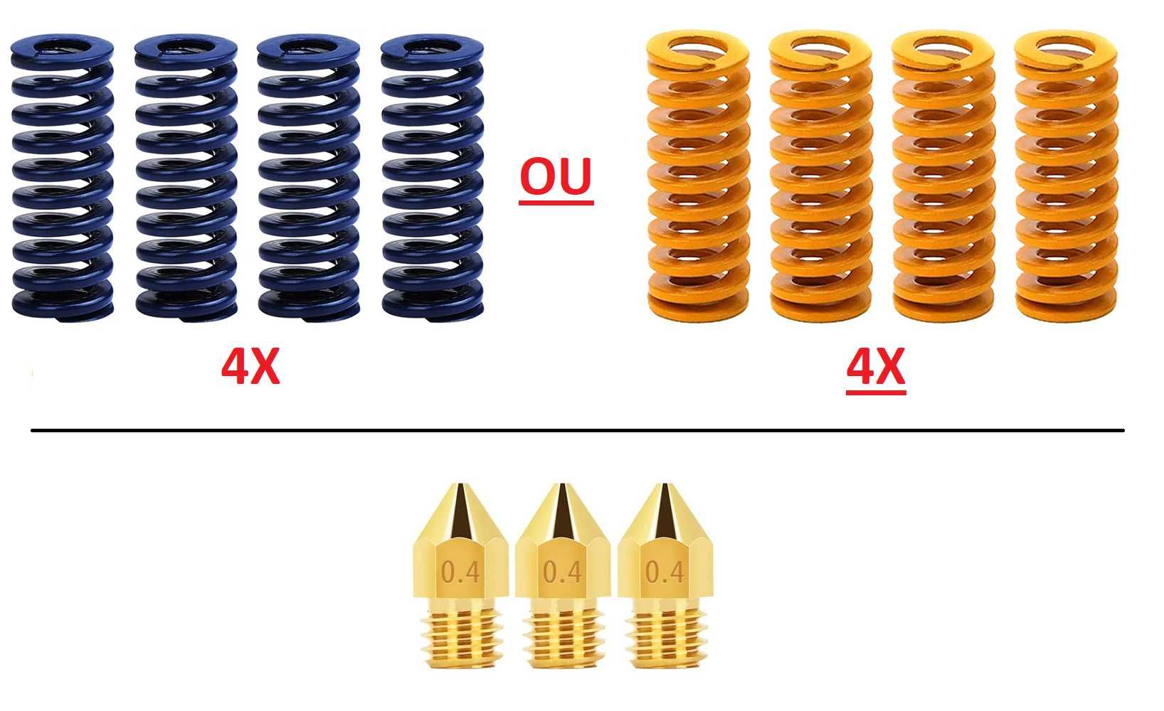 Upgrades e acessórios Ender 3 e impressoras 3d similares