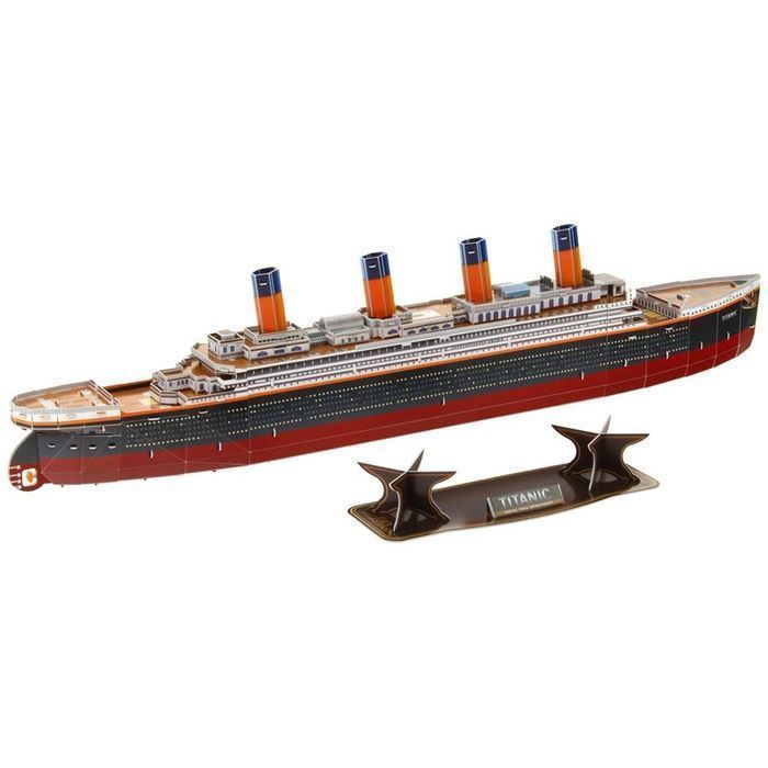 Puzzle Przestrzenne 3D Titanic 116 Elementów