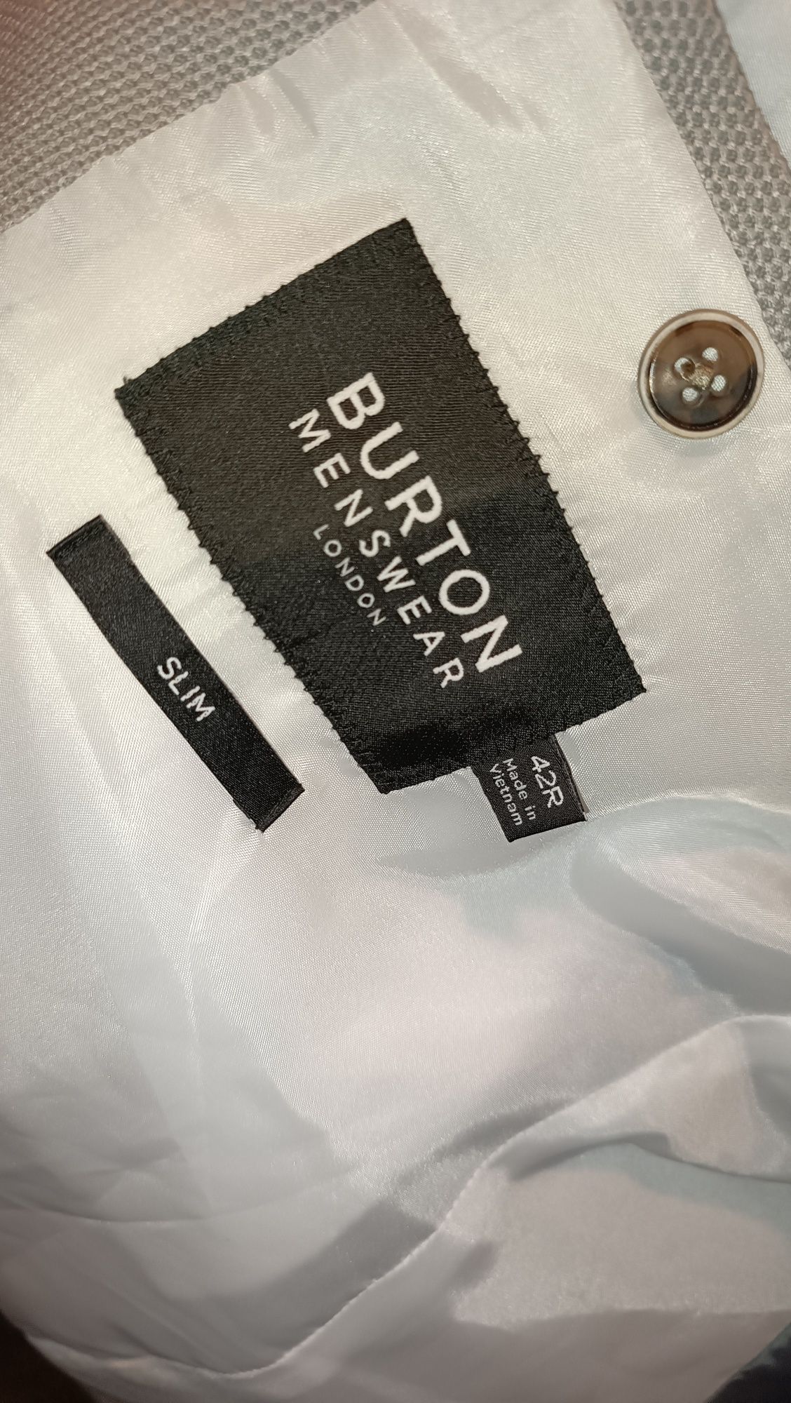 Marynarka męska Burton . Slim . Rozmiar 42R