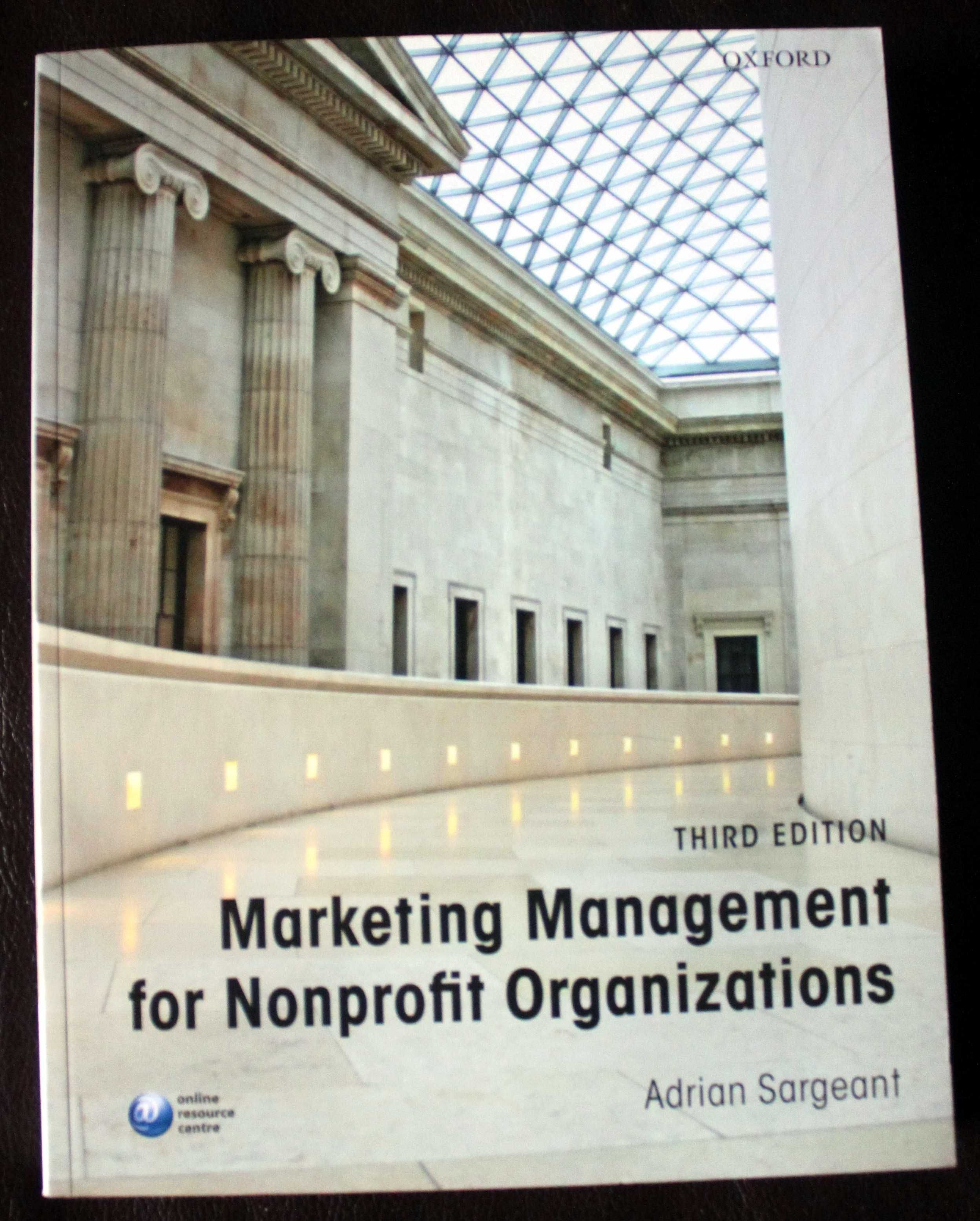 Marketing Management for Nonprofit Organizations 3rd Ed Sargeant