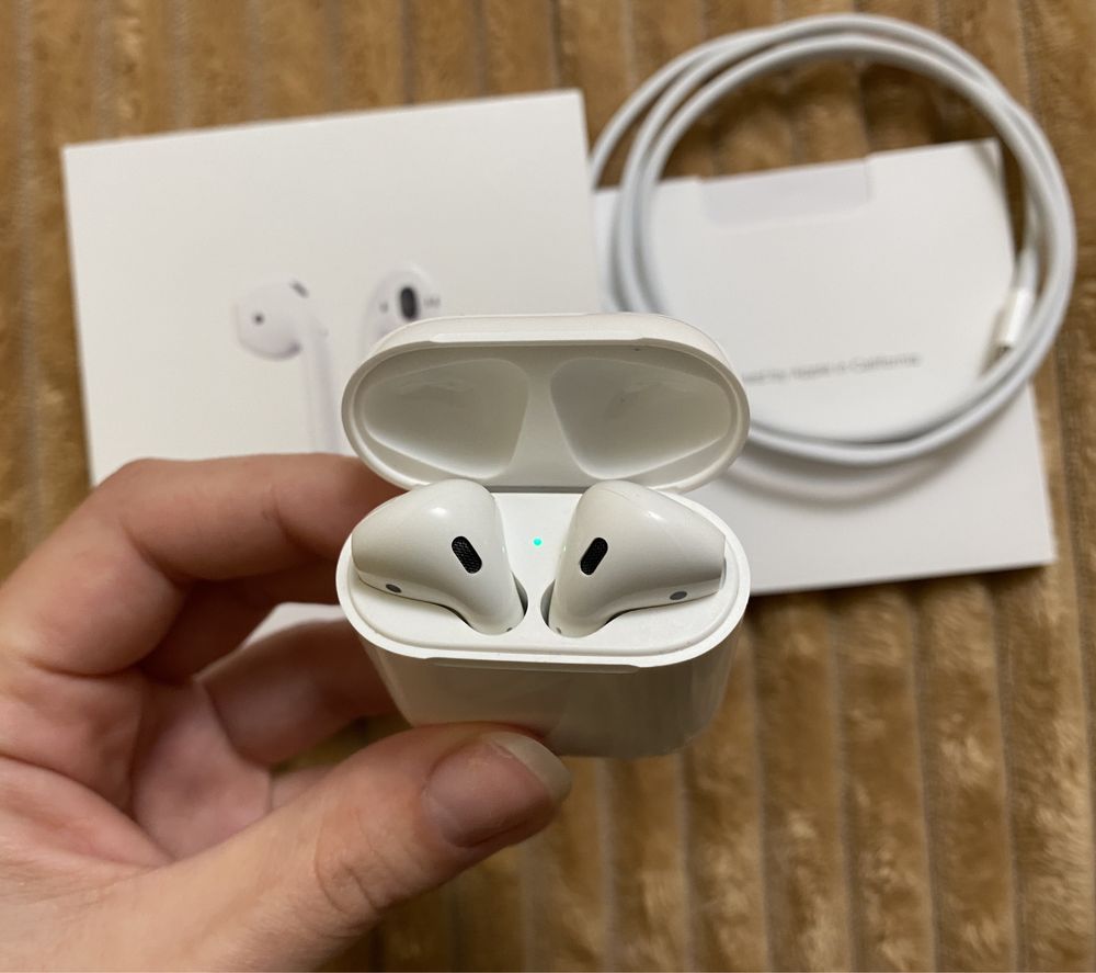 Наушники Apple AirPods 2 аирподс 2 оригинал ,коробка, гарантия