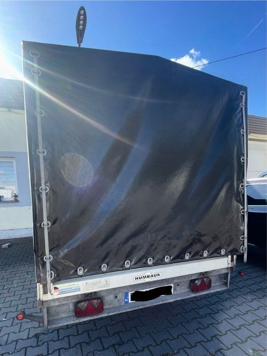 przyczepa dwuosiowa   HUMBAUR  model HT