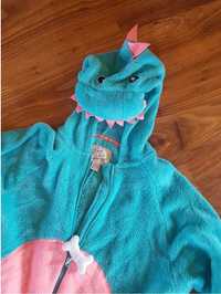 Kigurami piżama 38/40 kombinezon dinozaur