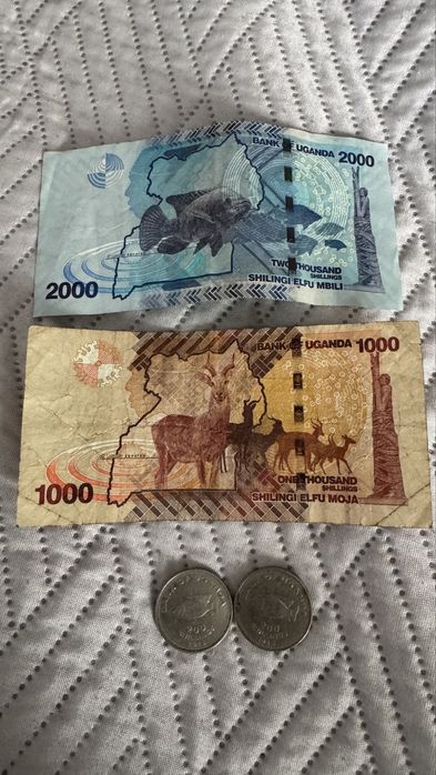 Banknoty z Ugandy - kolekcjonerskie