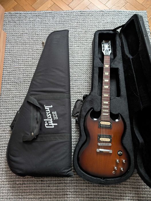 Gibson SG Future 2013 HH oryginalny, blok. klucze, case, certyfikat