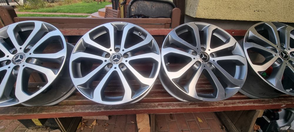 Felgi 5x112x19 Mercedes ML oryginalne z czujnikami ciśnienia