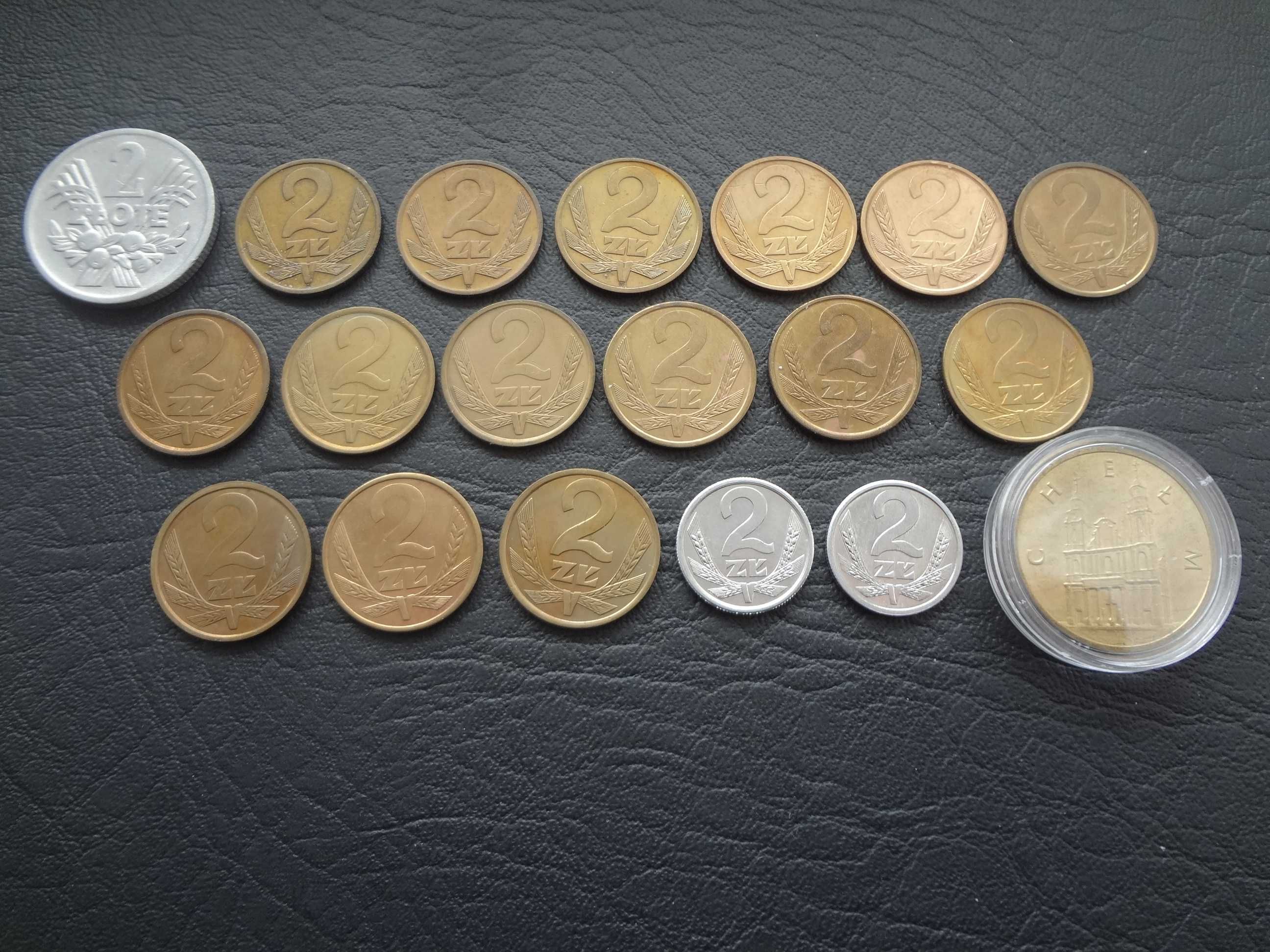 2 zł. 1974 - 1990 r. komplet