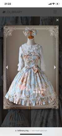 Плаття сукня у японському стилі Лоліта Lolita Fashion Magic Tea Party