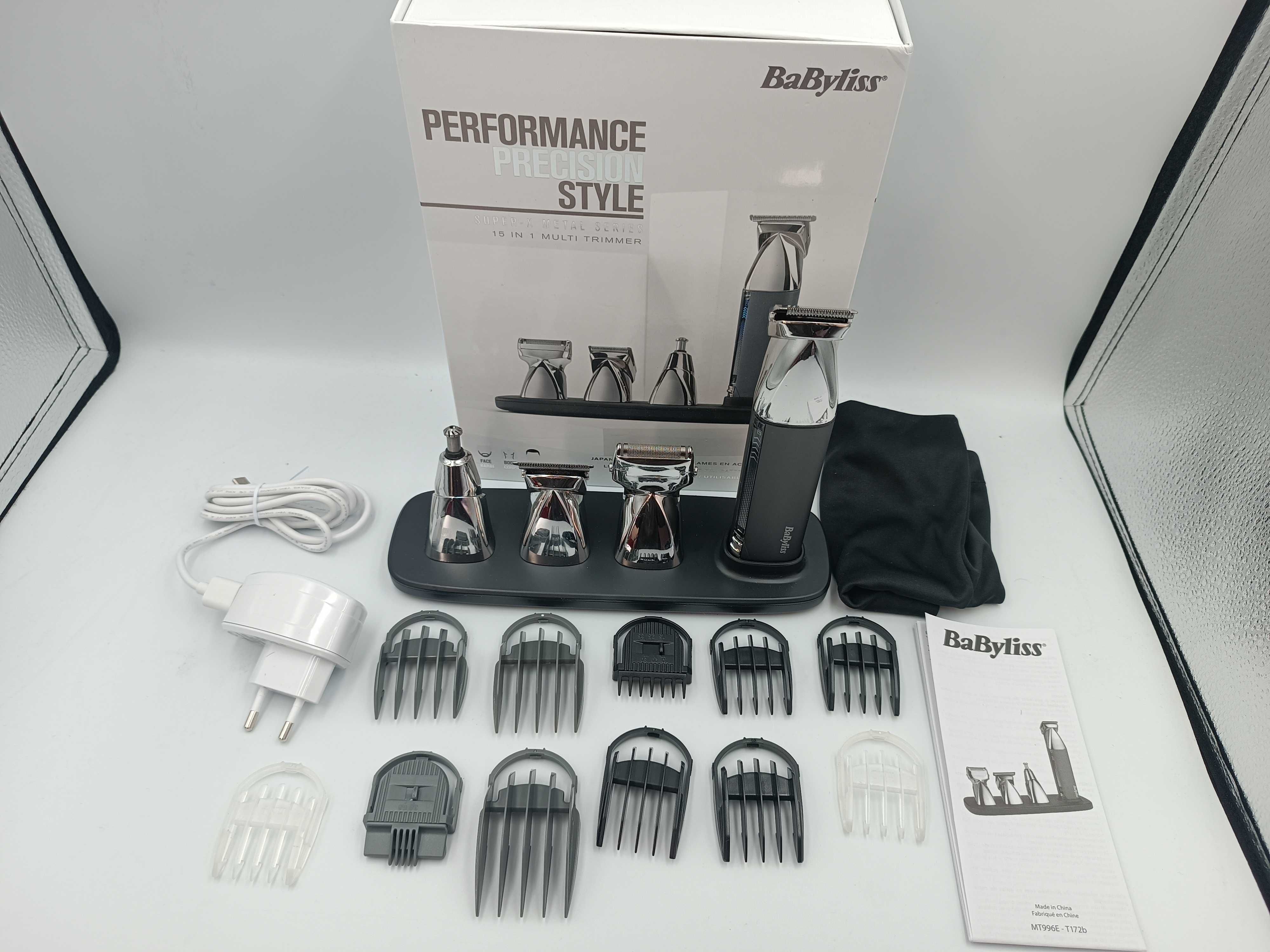 Maszynka do strzyżenia i trymer BABYLISS MT996E Super X-Metal
