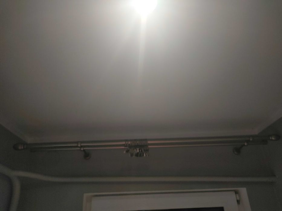 Karnisze podwójne satynowe