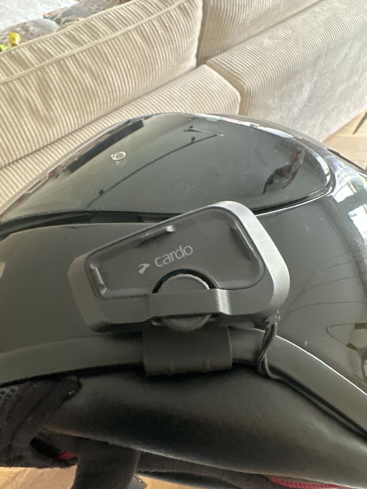 Shoei NXR czarny + Cardo Freecom 2X