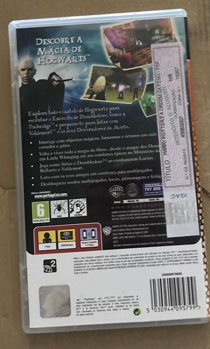 Jogo Harry Potter e a Ordem da Fénix para PSP
