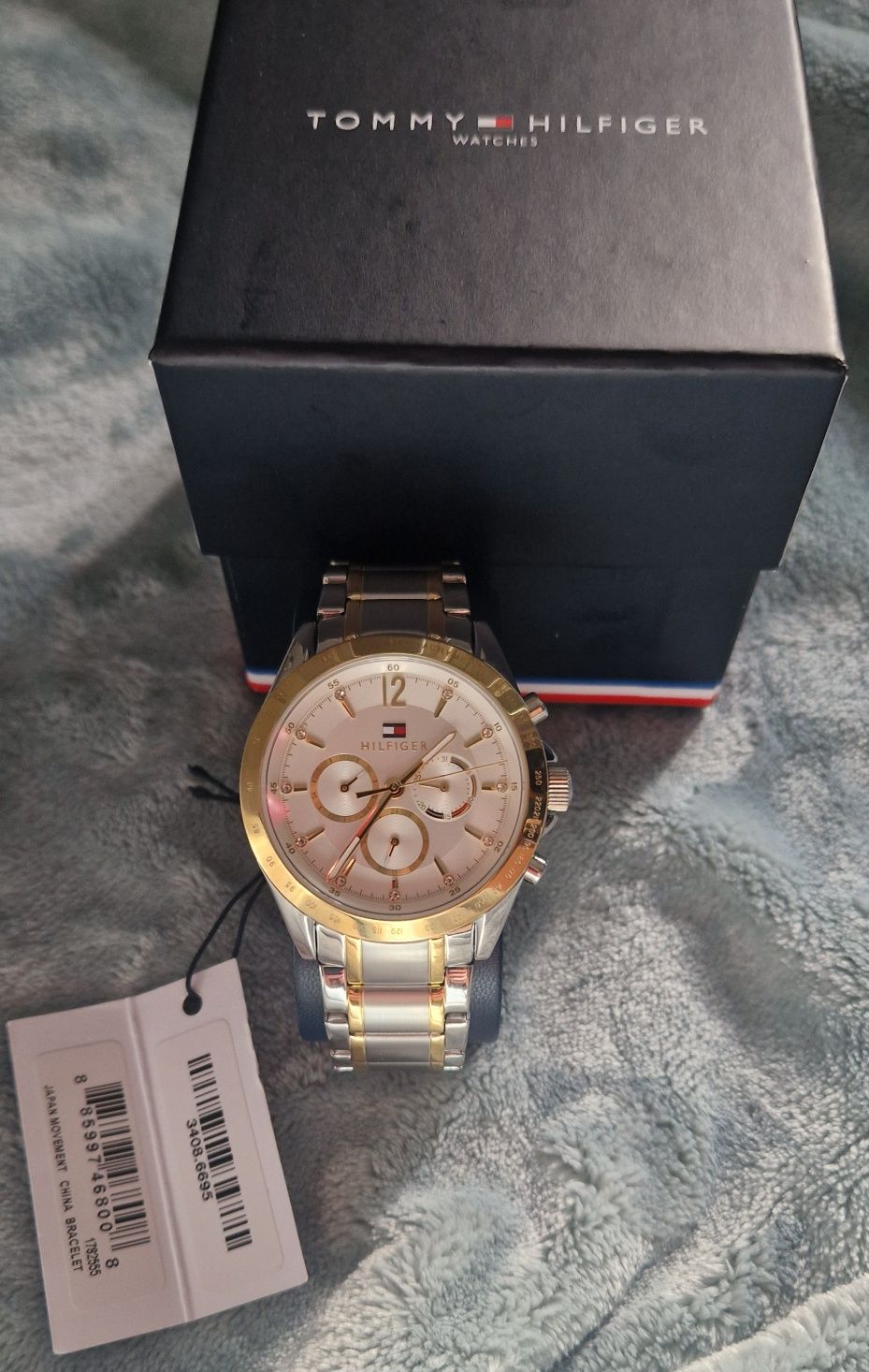 Tommy Hilfiger zegarek case bezel dialbracelet nowy
