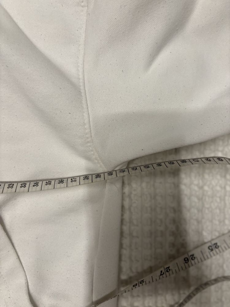 Zara bluza biała basic modna 116 6l