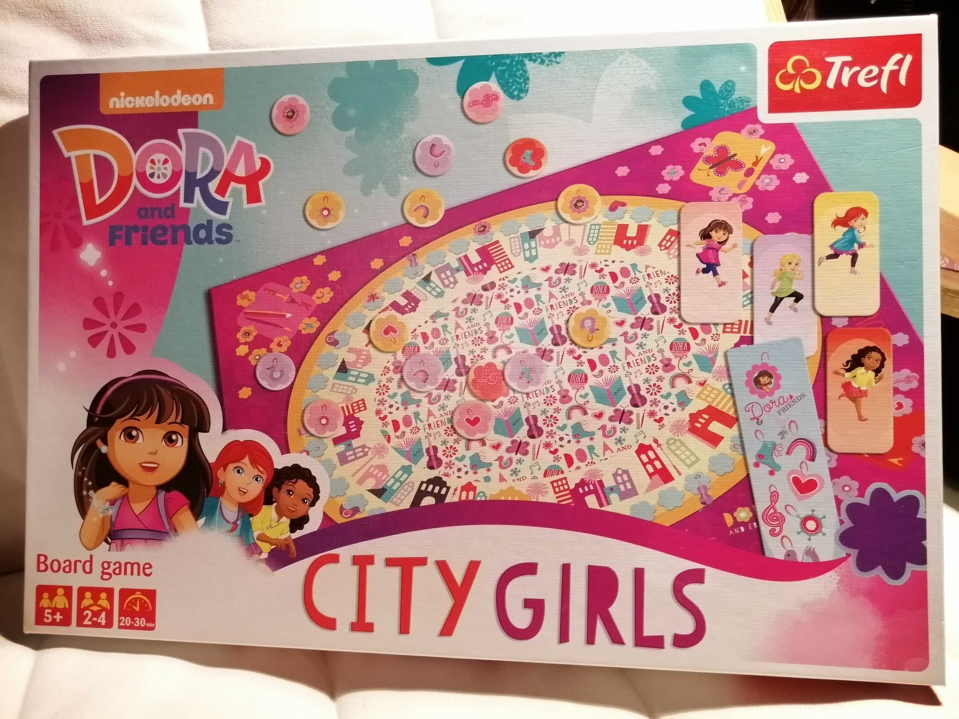 Gra planszowa Trefl Dora i przyjaciele City Girls  5+