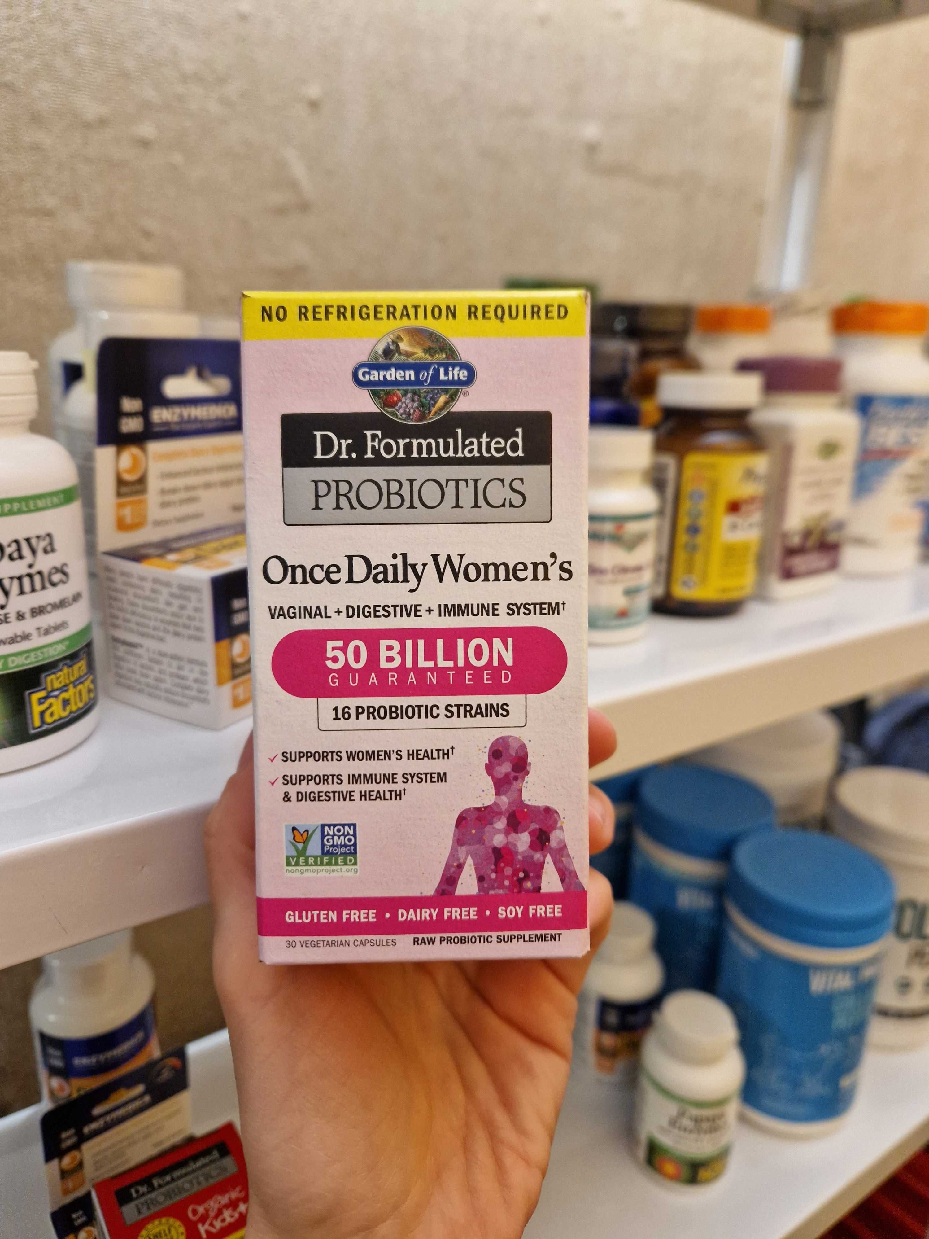 Garden of Life, Dr. Formulated Probiotics, пробиотики для женщин