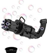 Электрический игрушечный пистолет для  мыльных пузырей Gatling