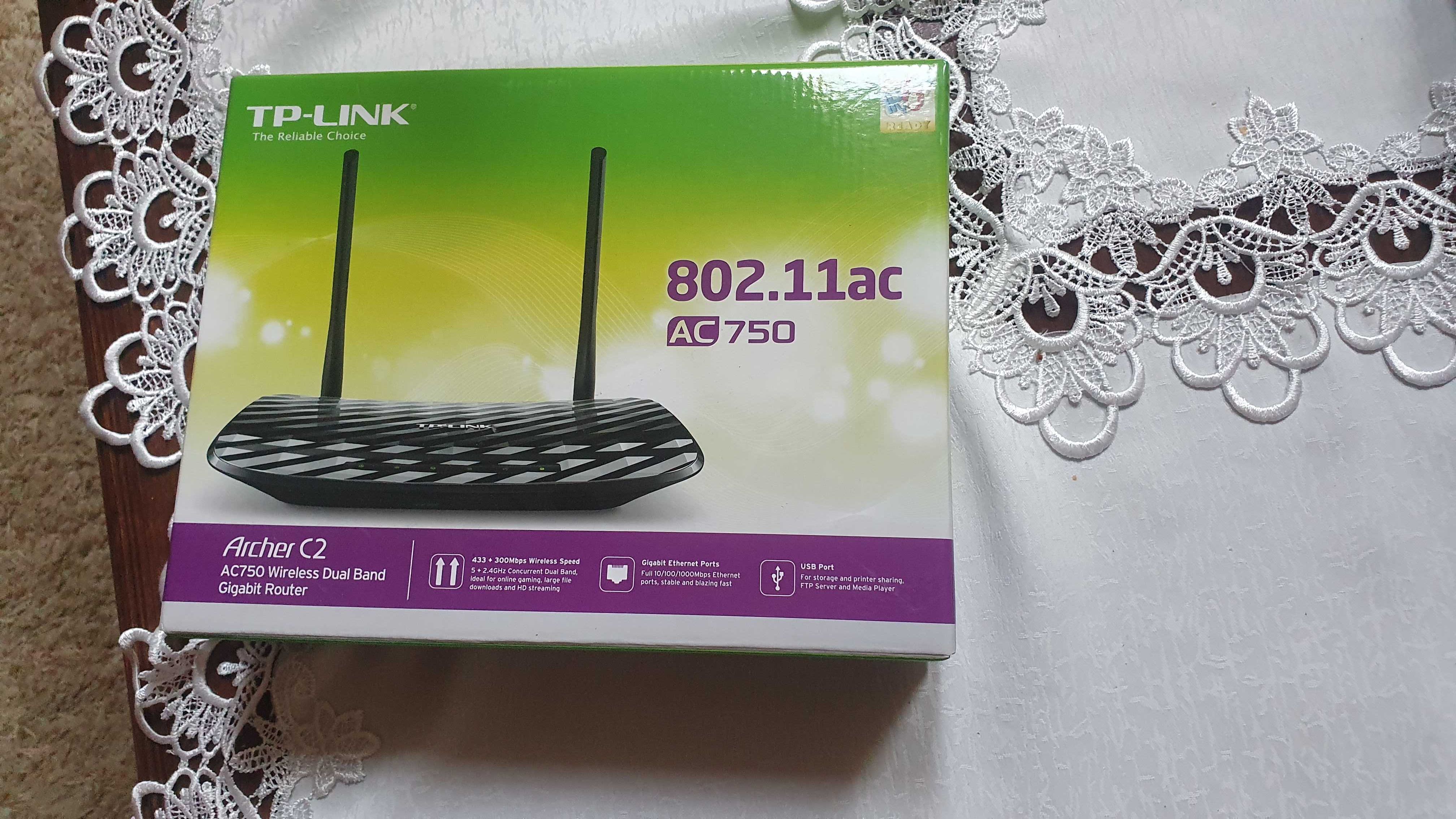 TP-LINK AC 750 router Archer C2 sprawny