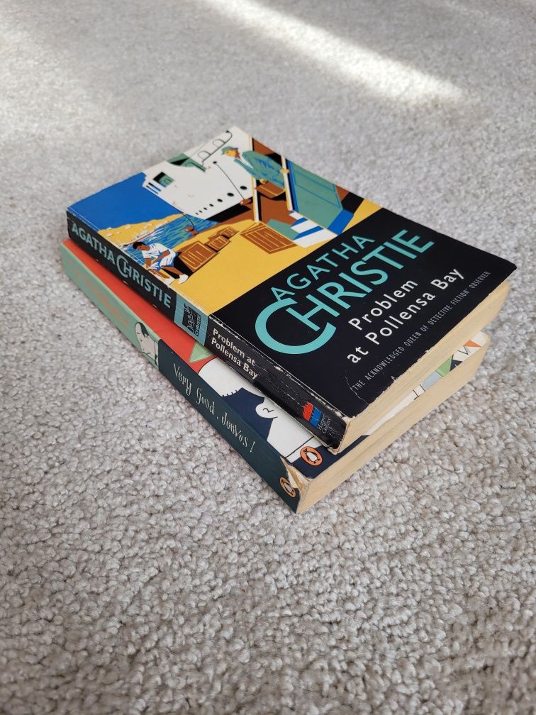 Christie , Wodehouse pakiet 2szt. książki PO ANGIELSKU angielski books