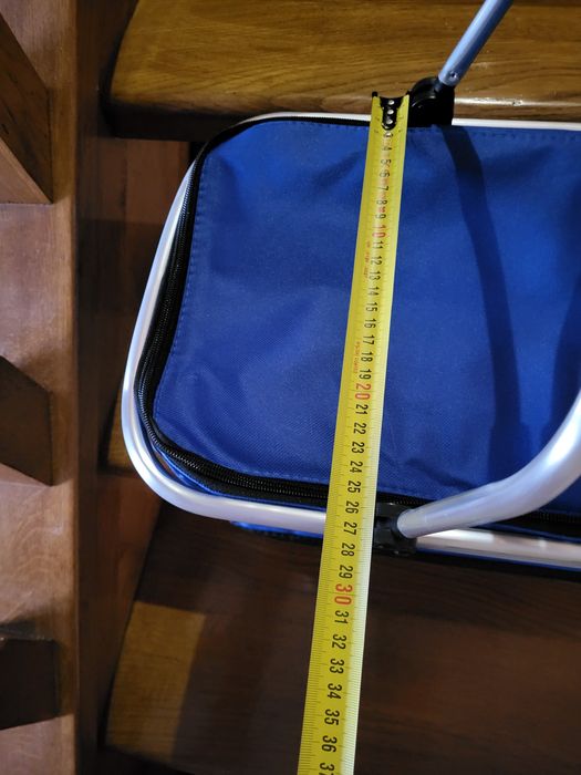 Термосумка синя.