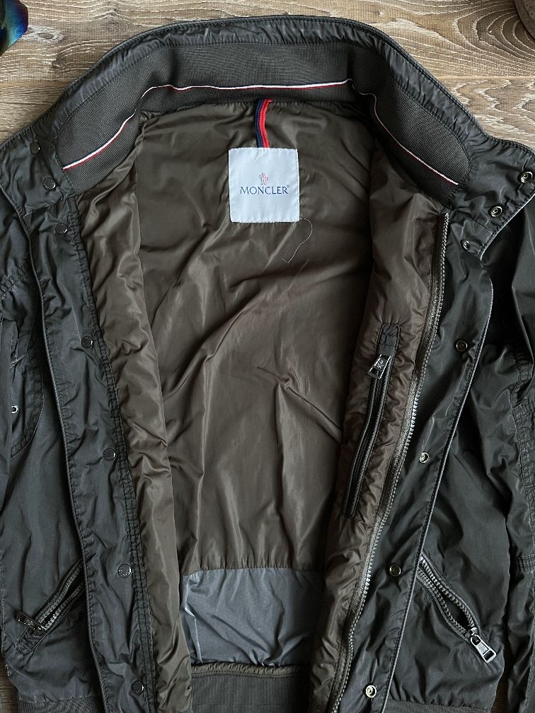 Moncler Lefort Garment Washed Jacket, оригінал, стан б/у, розмір S