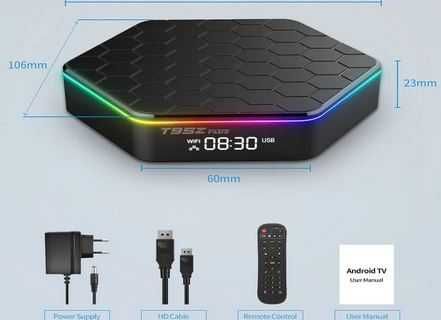 T95Z Pluss Android 12 TV  - na prezent