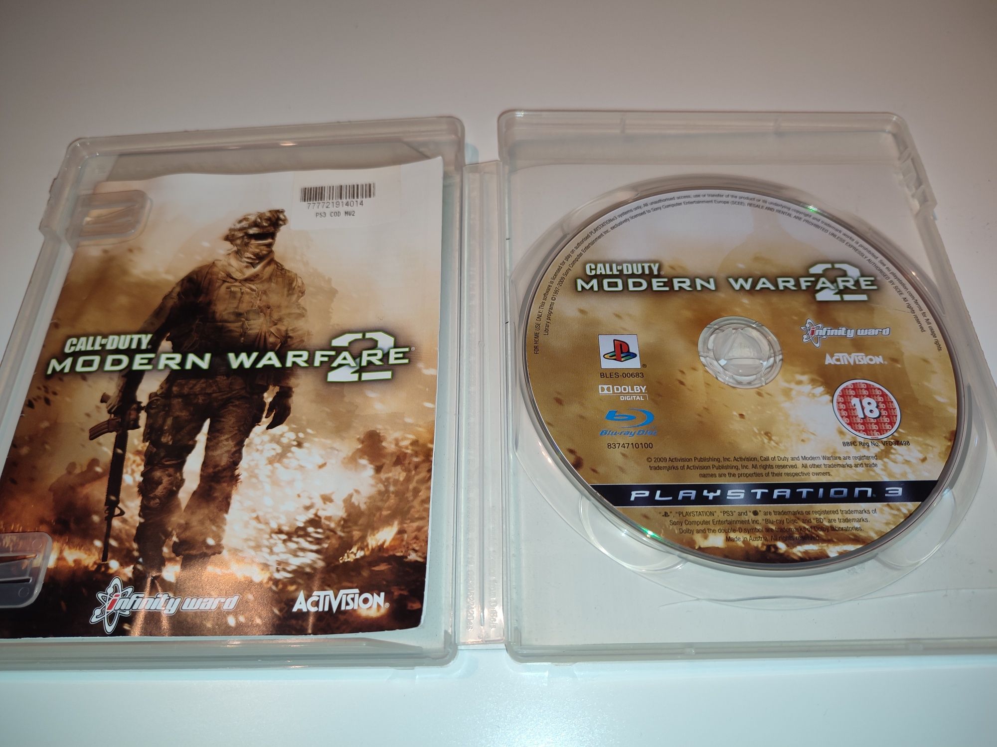 Gra Ps3 Call of Duty Modern Warfare 2 II gry PlayStation 3 Hit